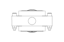 Valvola a farfalla B DN040 OVO NC E D4