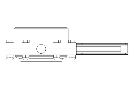 Butterfly valve B DN080 WVM MA F