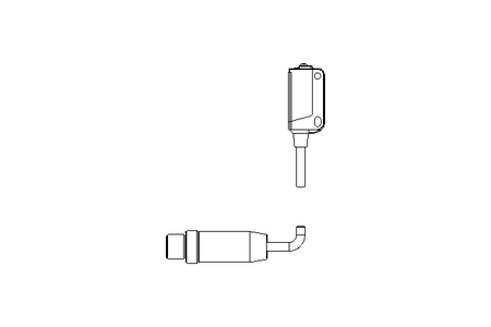 Diffuse reflection light scanner