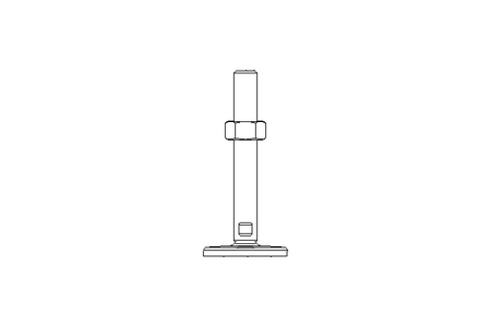 piede snodato D=110 H=242 80000N M30