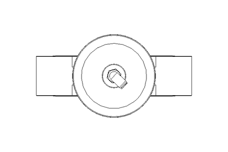 Butterfly valve B DN150 OVO NC E