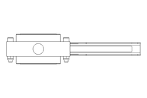 Butterfly valve B DN050 OVO MA HF