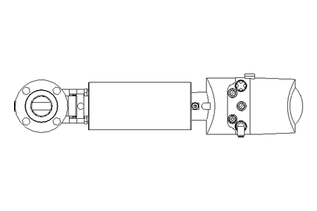 Scheibenventil B DN040 FVF NC E