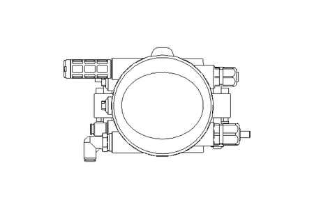 Valvola a farfalla B DN080 FVF NC E