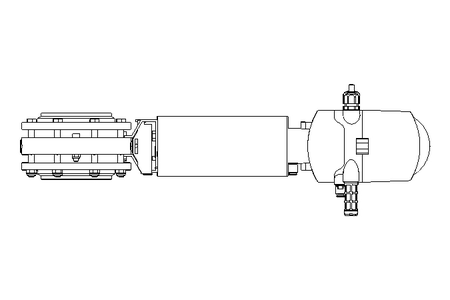 Butterfly valve B DN100 FVF NC E