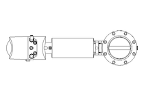 Valvola a farfalla B DN100 FVF NC E