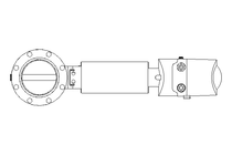 Butterfly valve B DN100 FVF NC E