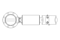 Butterfly valve B DN125 FVF NC E