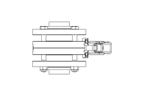 Butterfly valve B OD1.5 FVF MA E