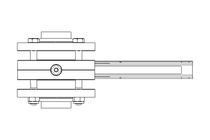 Butterfly valve B OD1.5 FVF MA E