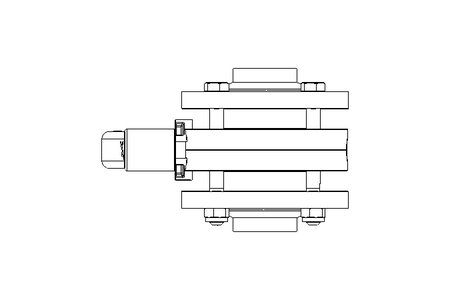 Válvula de mariposa B OD1.5 FVF MA E