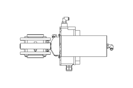 Butterfly valve BR DN065 FVF NC E