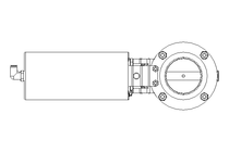 Butterfly valve B DN065 WVW NC E D5