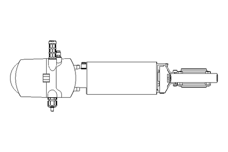 Scheibenventil B DN065 WVW NC E