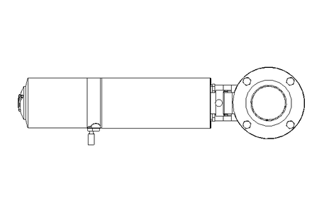 Butterfly valve B OD2.5 FVF NC E