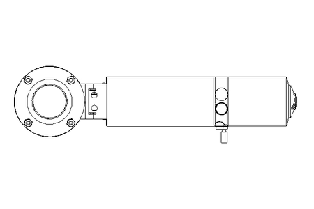 Butterfly valve B OD2.5 FVF NC E