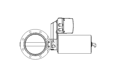 Butterfly valve BR DN125 OVO NC E