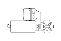 Scheibenventil BR DN040 FVF NC E