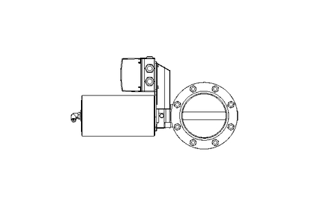 Butterfly valve BR DN125 FVF NC E