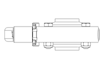 Butterfly valve B OD1.5 WVW MA E