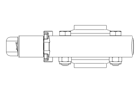 Butterfly valve B OD1.5 WVW MA E