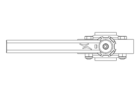 Butterfly valve B OD1.5 WVW MA E