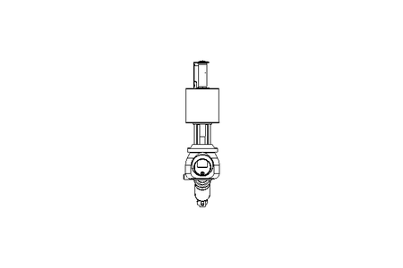 Aseptic seat valve SAS DN065 10 NC P