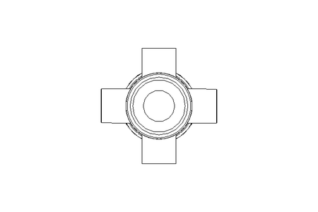 Double seat valve ML DN050 1368 E EX