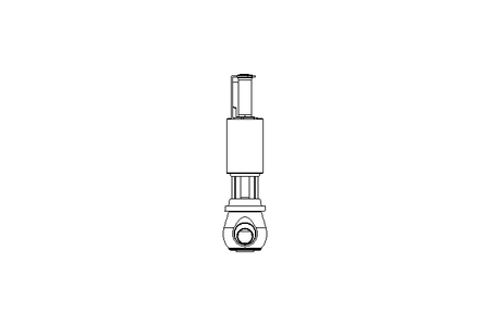 Aseptic seat valve SAL DN040 10 AA P