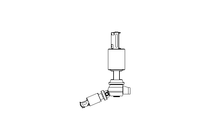 Aseptic seat valve SAS DN040 10 NC P