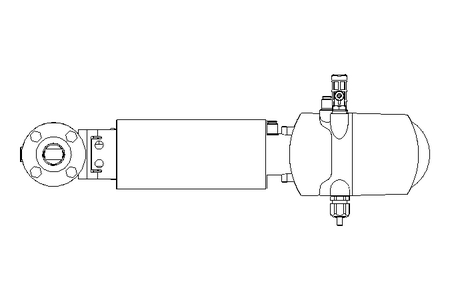 Scheibenventil B DN025 FVF NC E