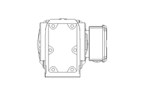 Bevel gear motor 0.75kW 25 1/min