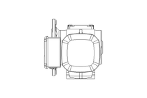 Worm gear motor 0.37kW 20 1/min