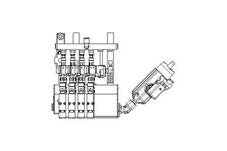 Spraying device