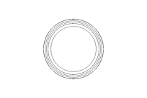 Junta GLYD ring RG 40x52,5x5,6 PTFE