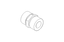 Pipe screw connector L 35/35 St DIN2353