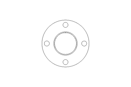 Varivent-Flansch DN 40 1.4404