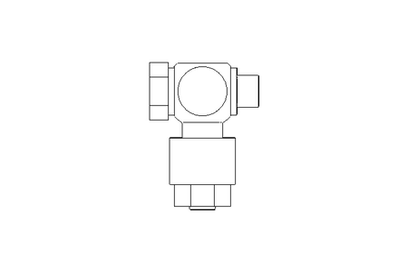 Winkelverschraubung M5 DN4 Ms-Ni