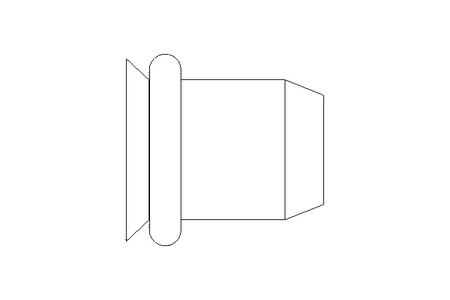 Гаечная заклепка M6x8,98x22 A2