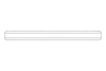 GLYD sealing ring RG 50x62x5.6 PTFE