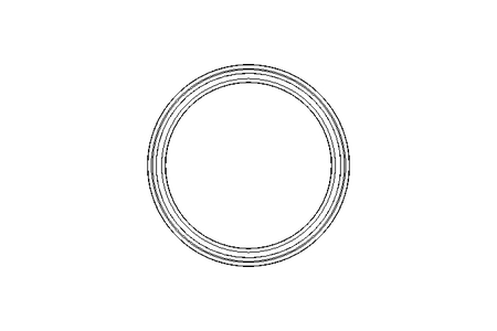 GLYD sealing ring RG 60x72.5x5.6 PTFE