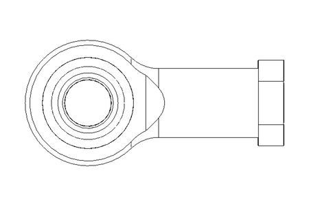 Gelenkkopf KJ12 D M12X1,25