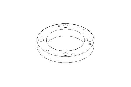 Flange intermediária para redutor 125