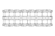 Rollenkette 12B-2 42 Glieder DIN8187