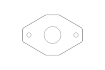 Flange bearing UCFL W 40x98x43.6