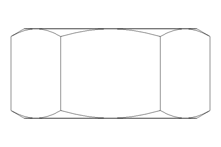 Hexagon nut M6 A4 DIN934