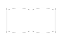 Hexagon nut M6 A4 DIN934