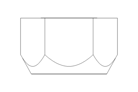 Écrou hexagonal M16 A4 DIN985