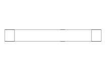 Passfeder DIN6885-1 AS 100x20x12