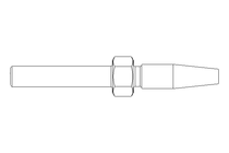 Raccordo a vite 6 M7x0,75 St